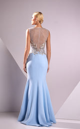 2 of 2 Edward Arsouni Couture FW24945 Light-Blue/Silver