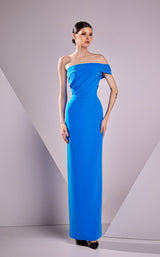 1 of 2 Edward Arsouni Couture FW24947 Blue