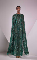 1 of 2 Edward Arsouni Couture FW24954 Emerald