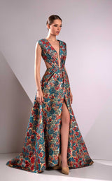 1 of 2 Edward Arsouni Couture FW24958 Multi