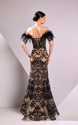 2 of 2 Edward Arsouni Couture FW24959 Black-Nude