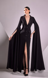 1 of 2 Edward Arsouni Couture FW24960 Black