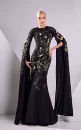 1 of 2 Edward Arsouni Couture FW24961 Black/Gold