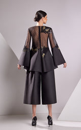 3 of 4 Edward Arsouni Couture FW24964 Black/Gold