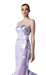 2 of 2 Edward Arsouni Couture 0256 Mauve