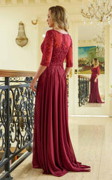 10 of 12 Elizabeth K GL3573 Burgundy