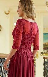 7 of 12 Elizabeth K GL3573 Burgundy
