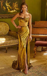 1 of 9 Elizabeth K GL3598 Gold