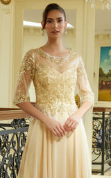 4 of 12 Elizabeth K GL3599 Champagne