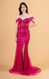 5 of 28 Elizabeth K GL3620 Fuchsia