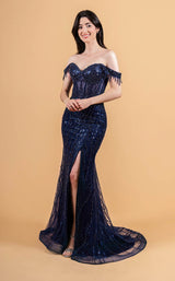 6 of 28 Elizabeth K GL3620 Navy