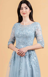 2 of 4 Elizabeth K GL3629 Smoky Blue