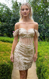 2 of 8 Elizabeth K GS3510 Champagne