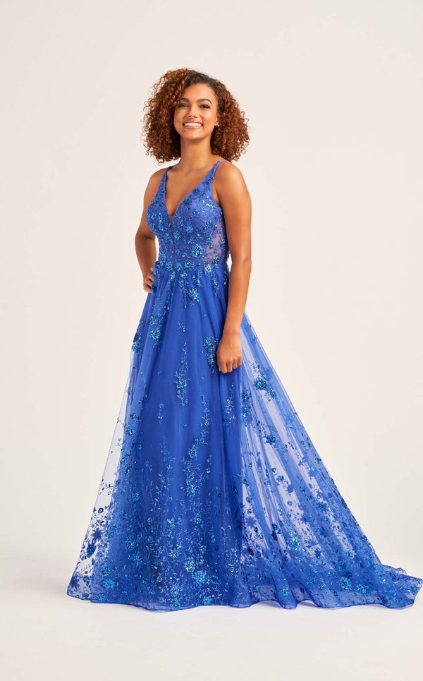 Ellie Wilde EW35105 Royal Blue