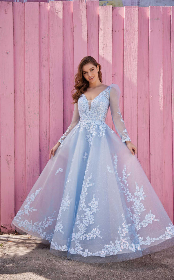 Ellie Wilde EW35106 Frosty-Blue