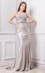 1 of 4 MNM Couture F4211 Silver