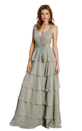 1 of 2 MNM Couture F6190 Green