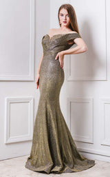 2 of 4 MNM Couture F7541 Gold