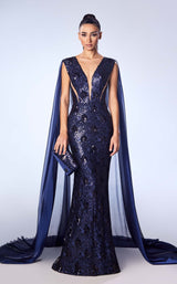 1 of 2 Reverie Couture FW41 Navy