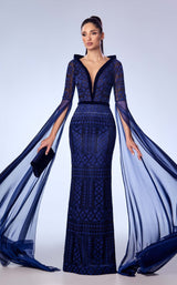 1 of 3 Reverie Couture FW43 Royal/Black