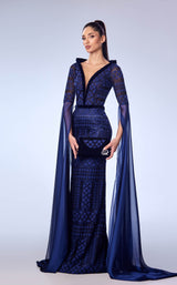 2 of 3 Reverie Couture FW43 Royal/Black