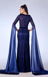 3 of 3 Reverie Couture FW43 Royal/Black