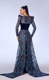 2 of 2 Reverie Couture FW44 Turquoise/Black