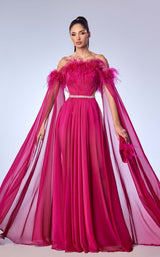 1 of 3 Reverie Couture FW54 Fuchsia