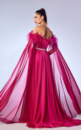3 of 3 Reverie Couture FW54 Fuchsia