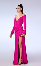 2 of 3 Reverie Couture FW55 Fuchsia