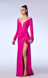 1 of 3 Reverie Couture FW55 Fuchsia