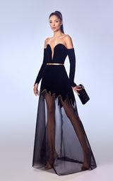 2 of 3 Reverie Couture FW62 Black/Gold