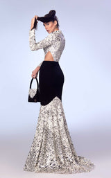 2 of 2 Reverie Couture FW64 White/Black