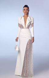 1 of 3 Reverie Couture FW65 White