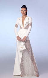 2 of 3 Reverie Couture FW65 White