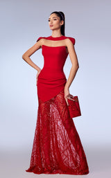 1 of 3 Reverie Couture FW69 Red