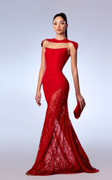 2 of 3 Reverie Couture FW69 Red