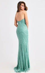 12 of 14 Faviana 11408 Seafoam