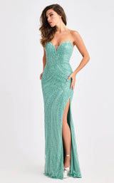 5 of 14 Faviana 11408 Seafoam