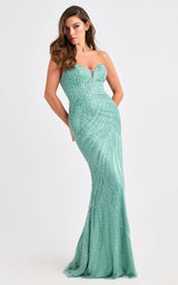 9 of 14 Faviana 11408 Seafoam
