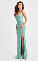 10 of 14 Faviana 11408 Seafoam
