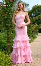 2 of 4 Faviana 11419 Light Pink
