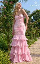 1 of 4 Faviana 11419 Light Pink