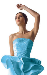 4 of 6 MNM Couture G0741 Light Blue