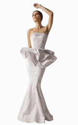 3 of 6 MNM Couture G0741 White