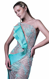 3 of 4 MNM Couture G1008 Aqua