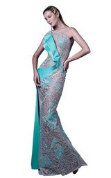 1 of 4 MNM Couture G1008 Aqua