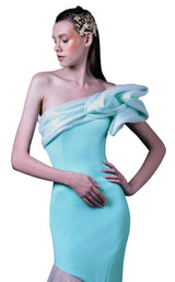 3 of 4 MNM Couture G1010 Aqua