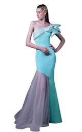 1 of 4 MNM Couture G1010 Aqua