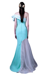 2 of 4 MNM Couture G1010 Aqua